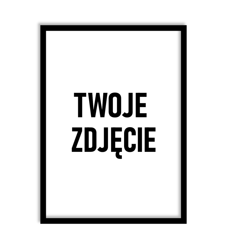 PERSONALIZOWANY PLAKAT Z MOTOCYKLEM 2