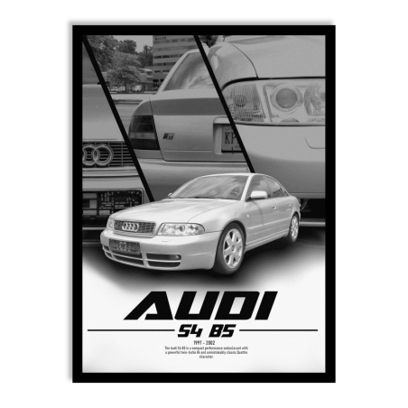 PERSONALIZOWANY PLAKAT Z SAMOCHODEM 4