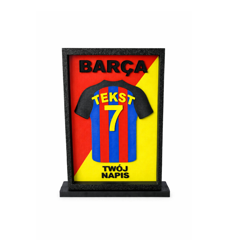 FC BARCELONA PERSONALIZOWANA KOSZULKA