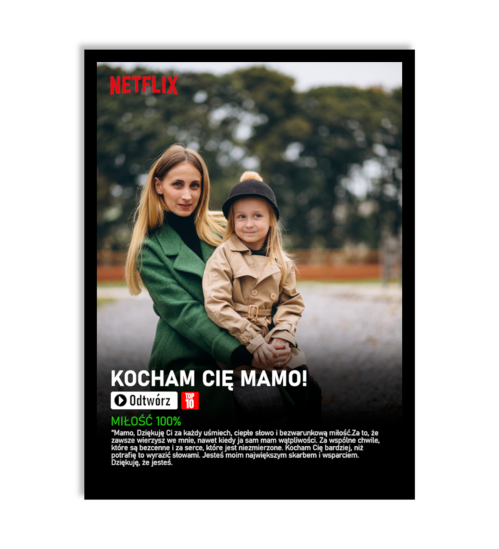 PERSONALIZOWANY PLAKAT DZIEŃ MAMY