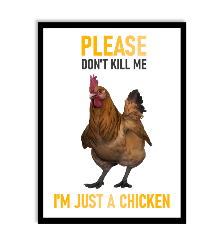 Plakat I'M JUST A CHICKEN