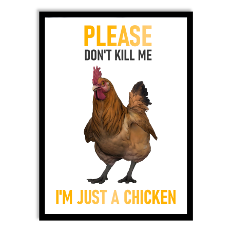Plakat I'M JUST A CHICKEN
